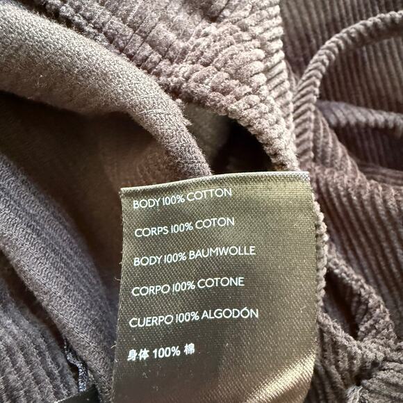 UO BDG Corduroy Boho PHOEBE BUFFAY 90s Style Overalls Womens S-P Crop Wide Leg - Picture 11 of 11